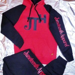 Juneteenth Apparel -Juneteenth Apparel 2 pcs hoodie set