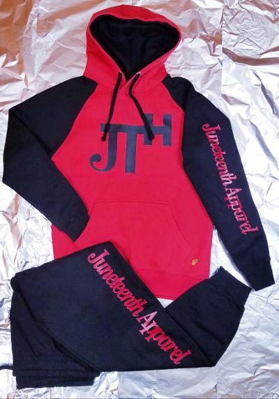 Juneteenth Apparel -Juneteenth Apparel 2 pcs hoodie set