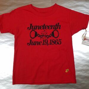 Juneteenth, Chain & Date Shirt-Youth (Boy)