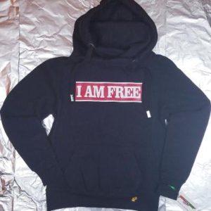 Juneteenth Apparel -Red White I AM FREE