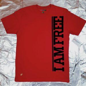 Juneteenth Apparel -Black and red sideline shirt